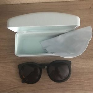 Karen Walker Super Duper Black Sunnies